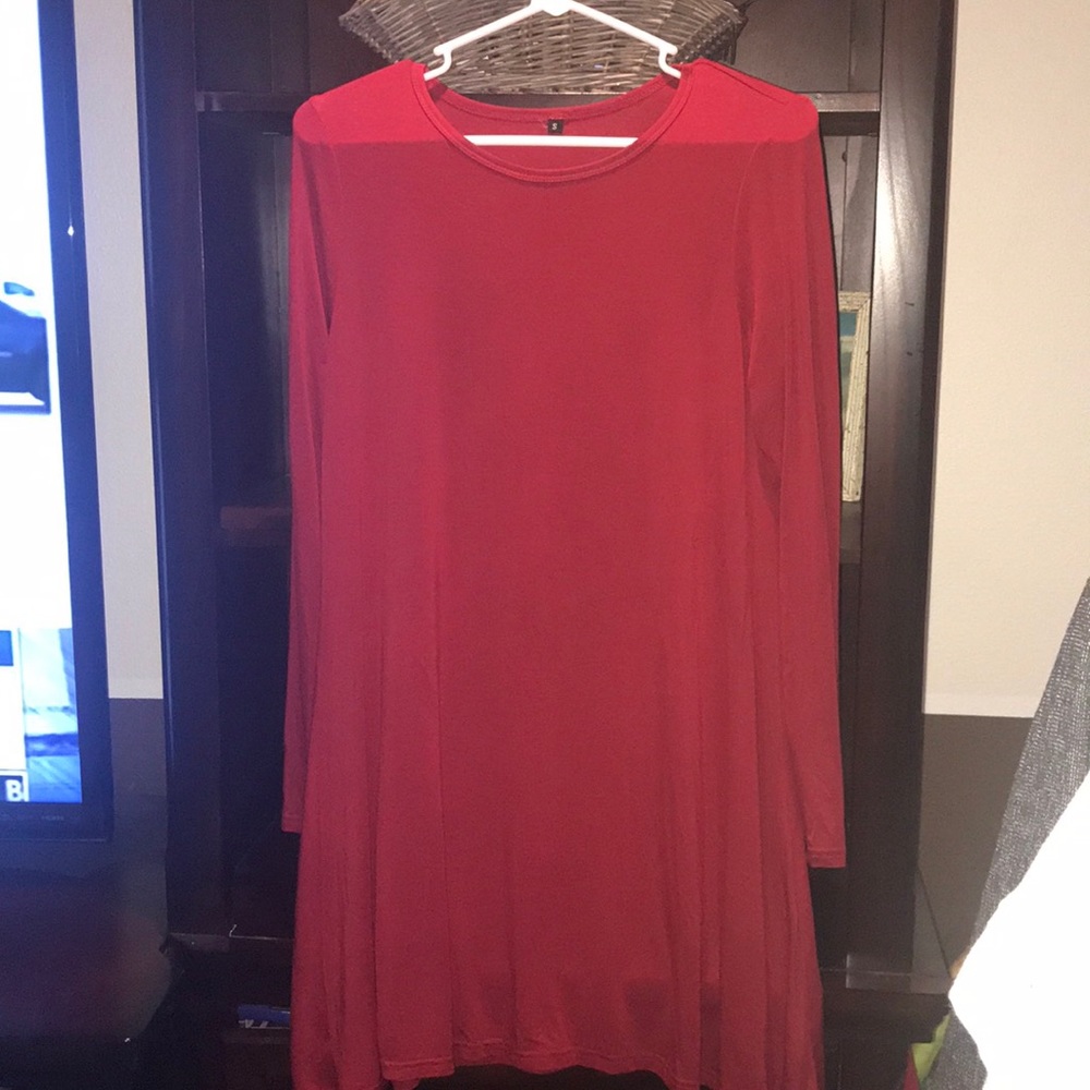 T-Short long sleeve dress